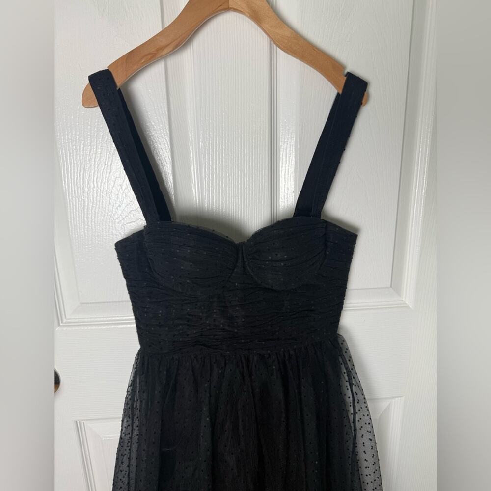 Zimmermann Tulle Midi Dress in Black 1 / 6 - Picture 4 of 10